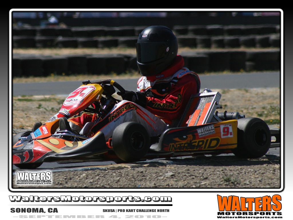 Shane Walters Infineon Kart Track