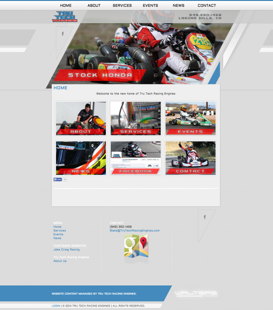 Tru Tech Racing Engines Website
