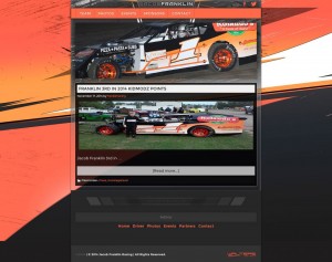 Jacob Franklin UMP KidModz Racing Series Driver Website Links - Walters Web Design